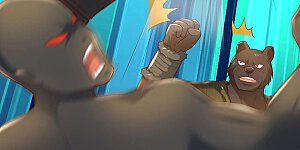 第390话 危难之中，互相合作