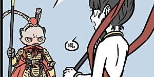 第777话 这哪吒太子，甲胄齐整，跳出营盘，撞至水帘洞外