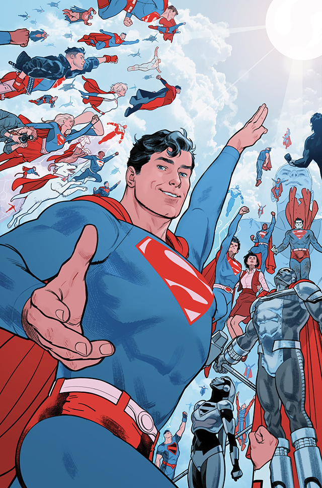 「超人：红与蓝」第六期正式封面公开