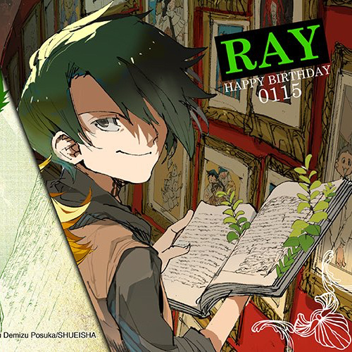 约定的梦幻岛 雷官方生日贺图公开看漫画